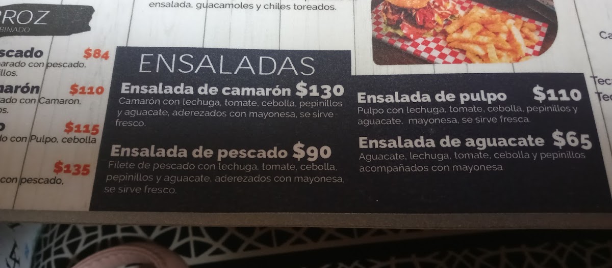 El Piscis Ostionería y Mariscos Menu - Image 6